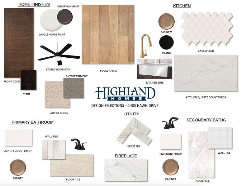 Sample of building materials used in homes in Mantua, Van Alstyne (Image 48).