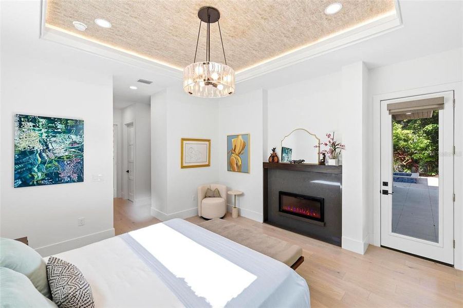 Furnished interior view inside a new home in , Sarasota (Image 7).