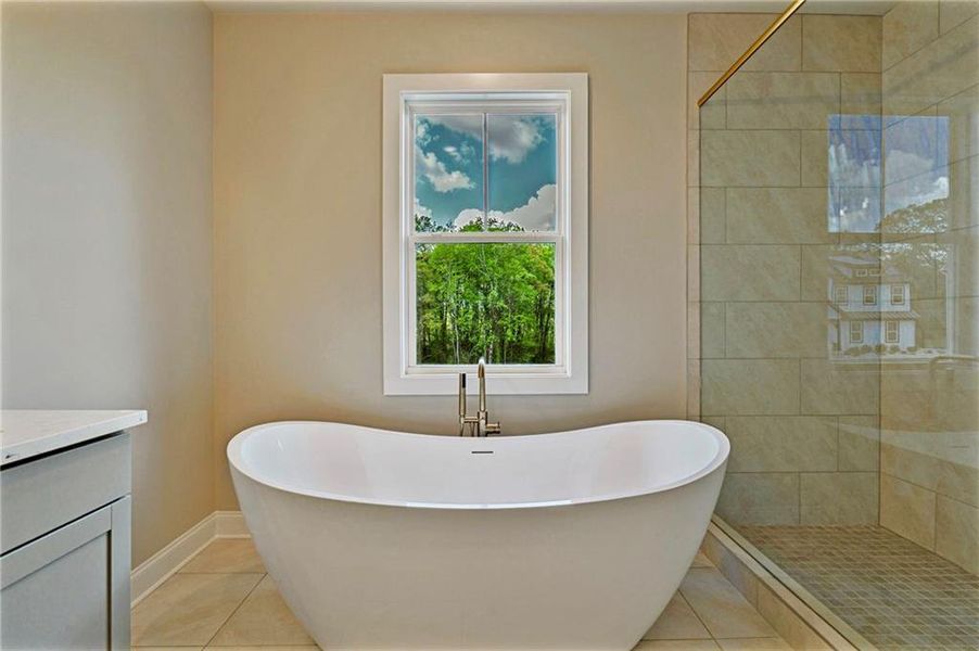 Close-up of interior finishes inside a home in , Atlanta (Image 20).