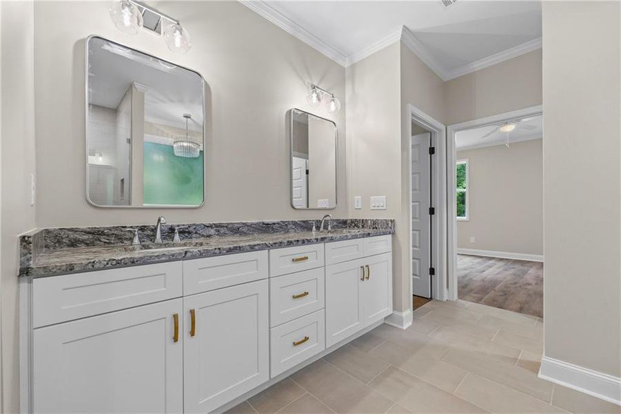 Furnished interior view inside a new home in , Nicholson (Image 17).