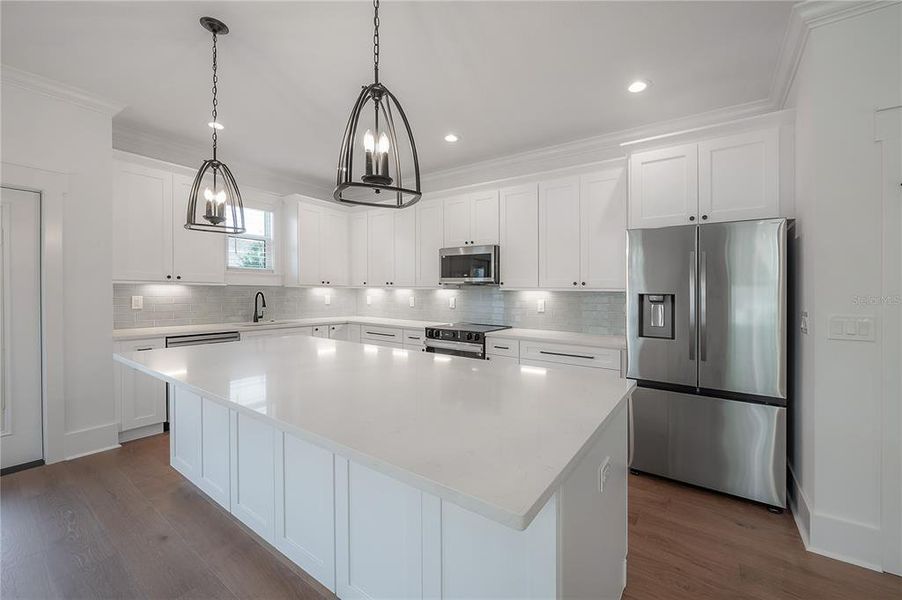 Furnished interior view inside a new home in , Tampa (Image 14). Furnished interior view inside a new home in , Tampa (Image 14).