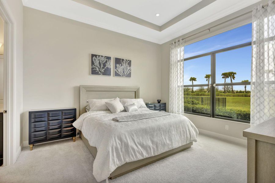 Furnished interior view inside a new home in , Port St. Lucie (Image 17).
