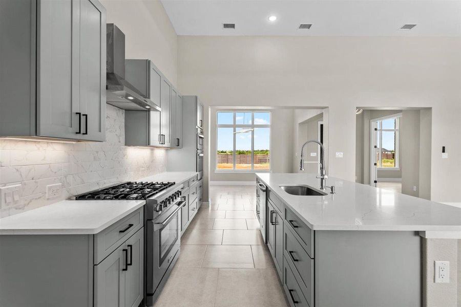 Furnished interior view inside a new home in , Bertram (Image 10).