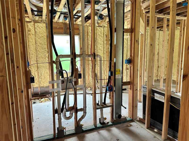 In-progress construction of a new home in , La Marque, TX (Image 16).