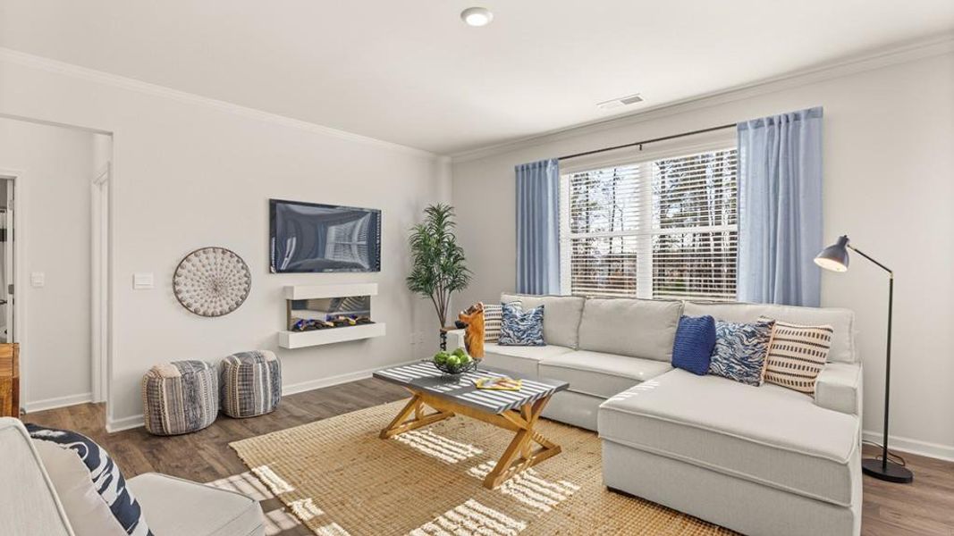 Furnished interior view inside a new home in Thompson Ridge, Dallas (Image 15).