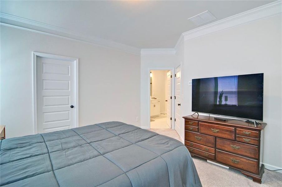 Furnished interior view inside a new home in Highland Crossing, Cartersville (Image 36).