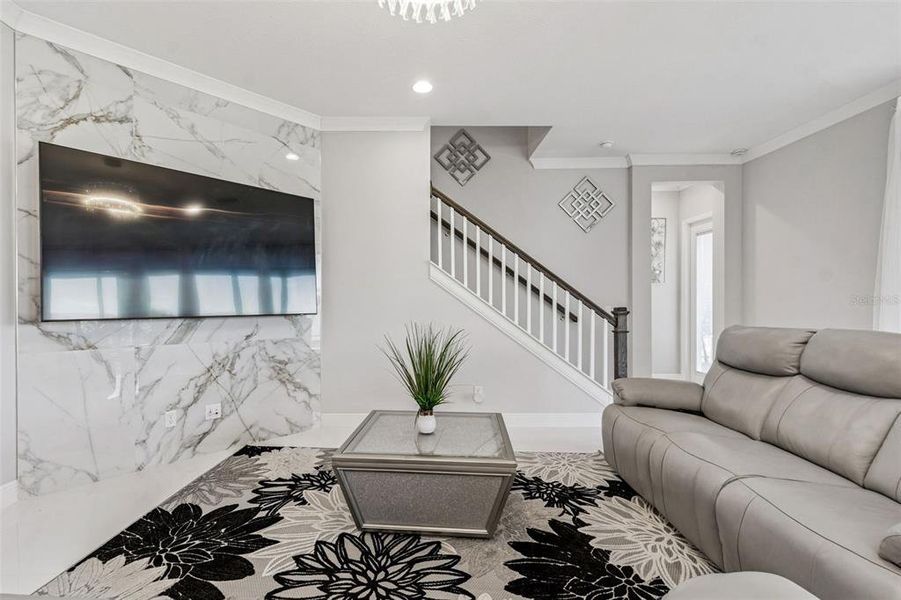 Furnished interior view inside a new home in Mirada, San Antonio (Image 25).