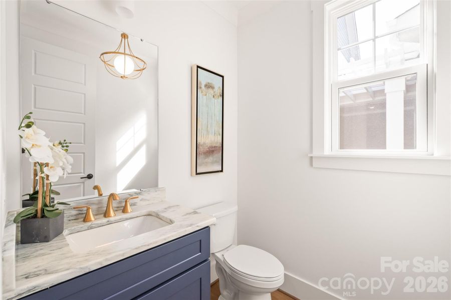 Furnished interior view inside a new home in , Davidson (Image 11).