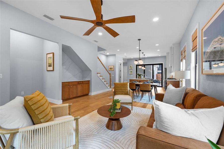 Furnished interior view inside a new home in , Newberry (Image 7). Furnished interior view inside a new home in , Newberry (Image 7).