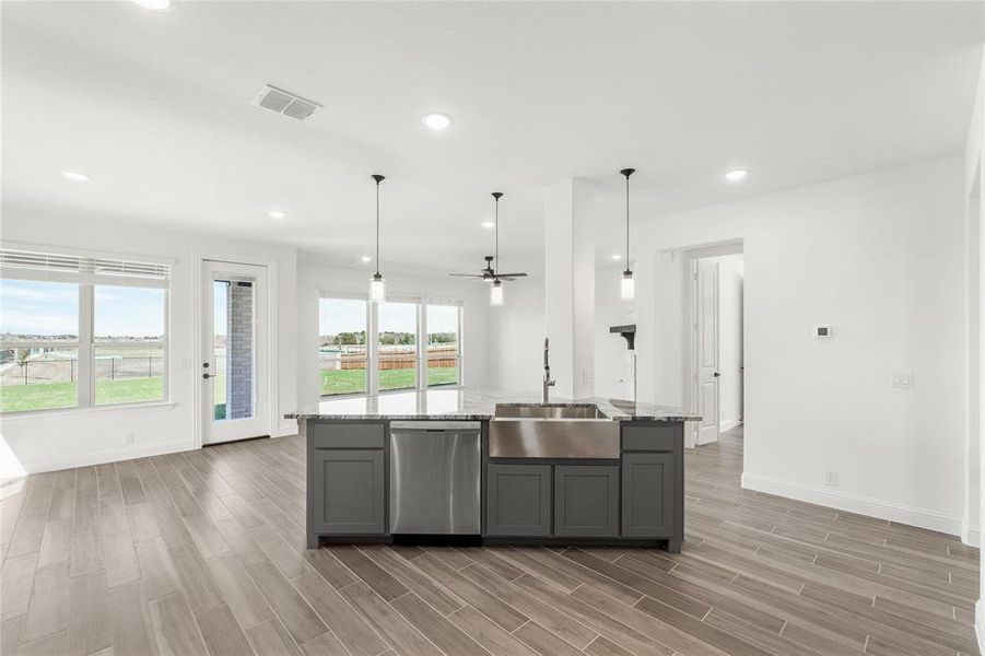 Furnished interior view inside a new home in Glenbrook, Red Oak (Image 7).