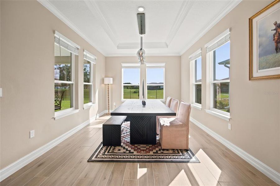Furnished interior view inside a new home in Ocala Preserve, Ocala (Image 7).