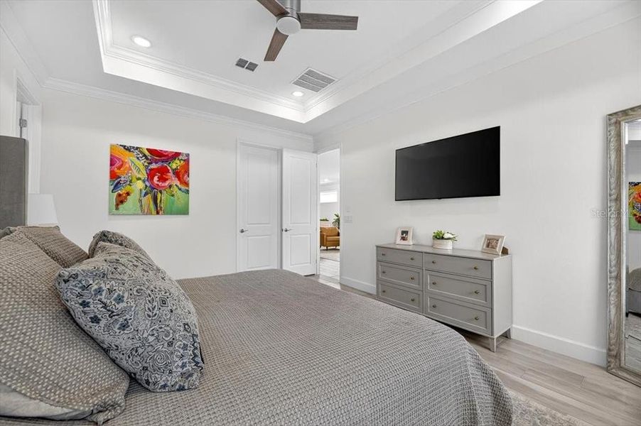 Furnished interior view inside a new home in Marisol Pointe at MiraBay Florida Series, Apollo Beach (Image 23).