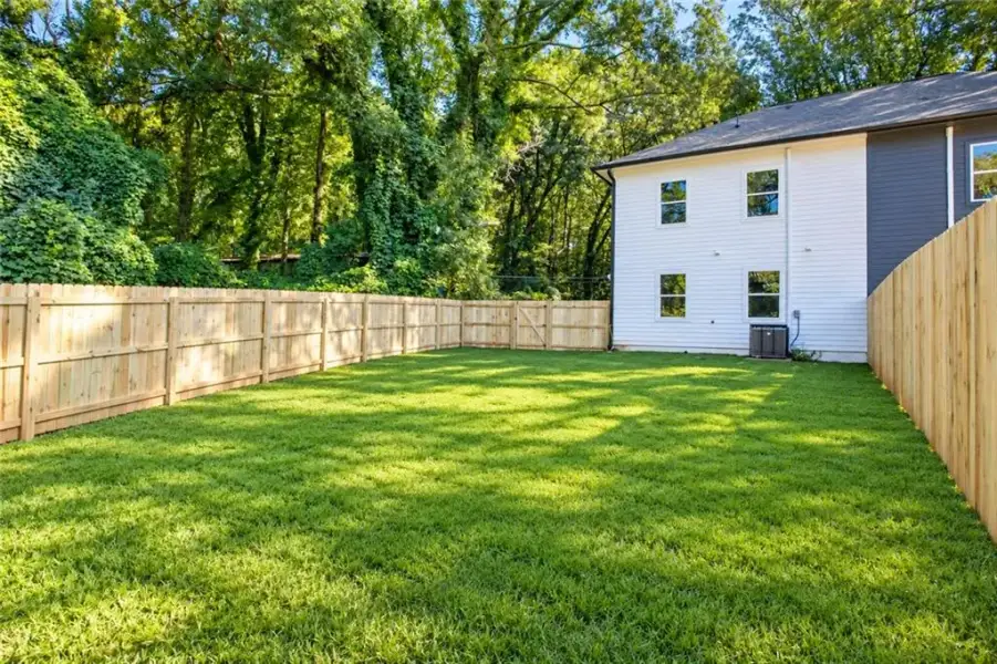 Exterior details and patio area of a home in , Atlanta (Image 3).