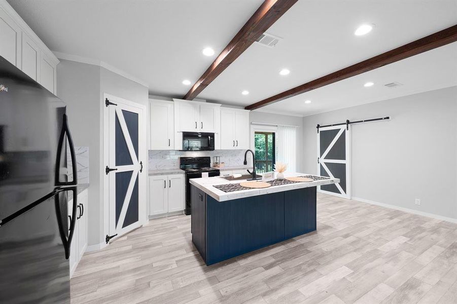 Furnished interior view inside a new home in , Gilmer (Image 11). Furnished interior view inside a new home in , Gilmer (Image 11).