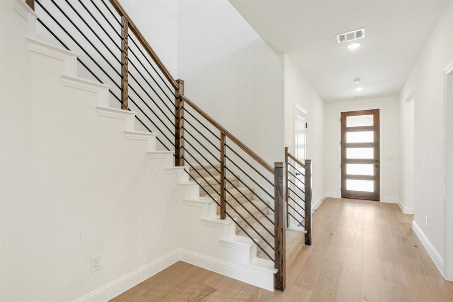 Spacious, unfurnished interior of a new home in Creekview Meadows, Pilot Point (Image 26). Spacious, unfurnished interior of a new home in Creekview Meadows, Pilot Point (Image 26).
