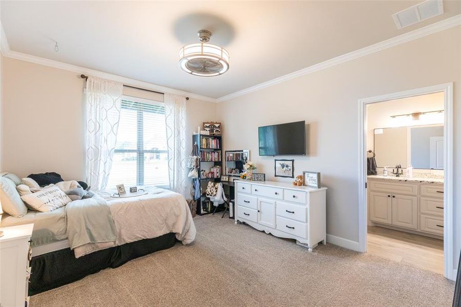 Furnished interior view inside a new home in , Clyde (Image 11).