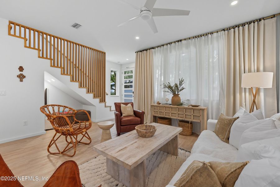 Furnished interior view inside a new home in , St. Augustine (Image 24). Furnished interior view inside a new home in , St. Augustine (Image 24).