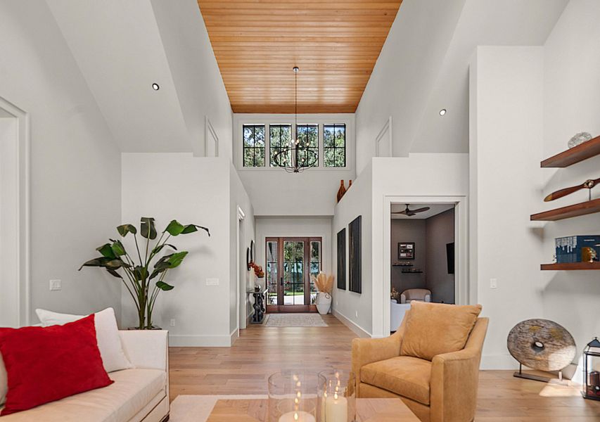 Furnished interior view inside a new home in , Beaufort (Image 34).