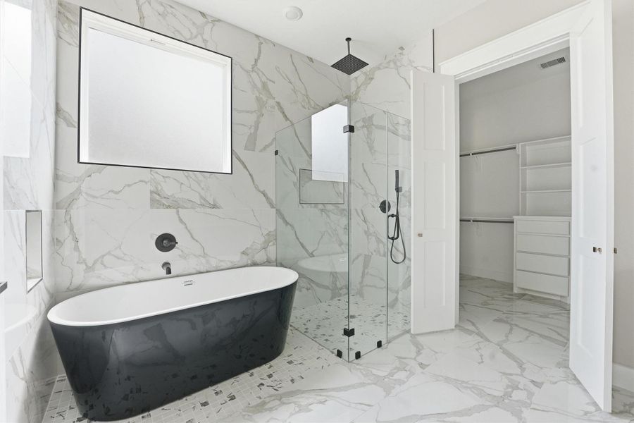 Furnished interior view inside a new home in , Conroe (Image 5).