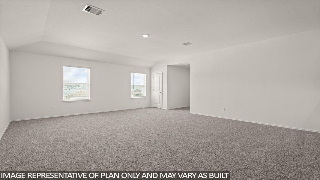 Spacious, unfurnished interior of a new home in Grand Pines, Magnolia (Image 14).