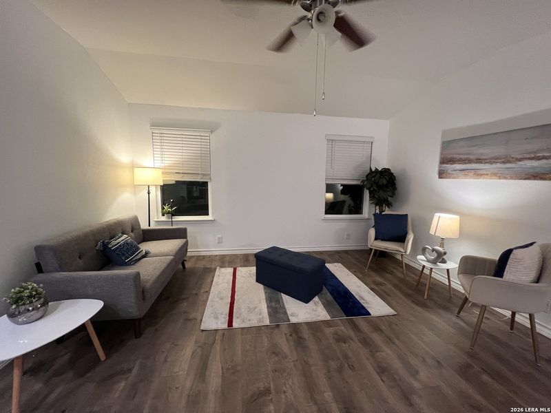 Furnished interior view inside a new home in Langdon, San Antonio (Image 5).