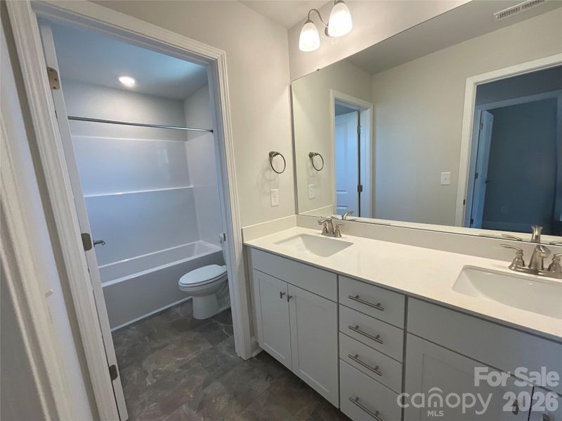 Furnished interior view inside a new home in Village at Parkside, Gastonia (Image 8).