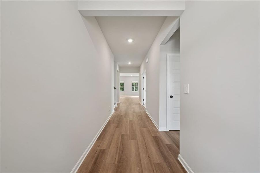 Spacious, unfurnished interior of a new home in Vines at Mill Creek - Estate Series, Braselton (Image 46).