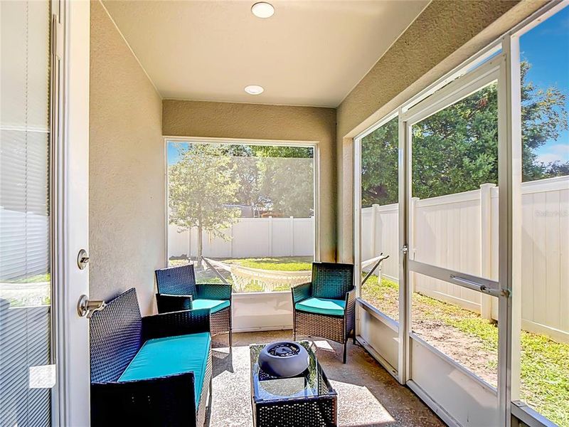 Exterior details and patio area of a home in Bradbury Creek, Haines City (Image 4). Exterior details and patio area of a home in Bradbury Creek, Haines City (Image 4).