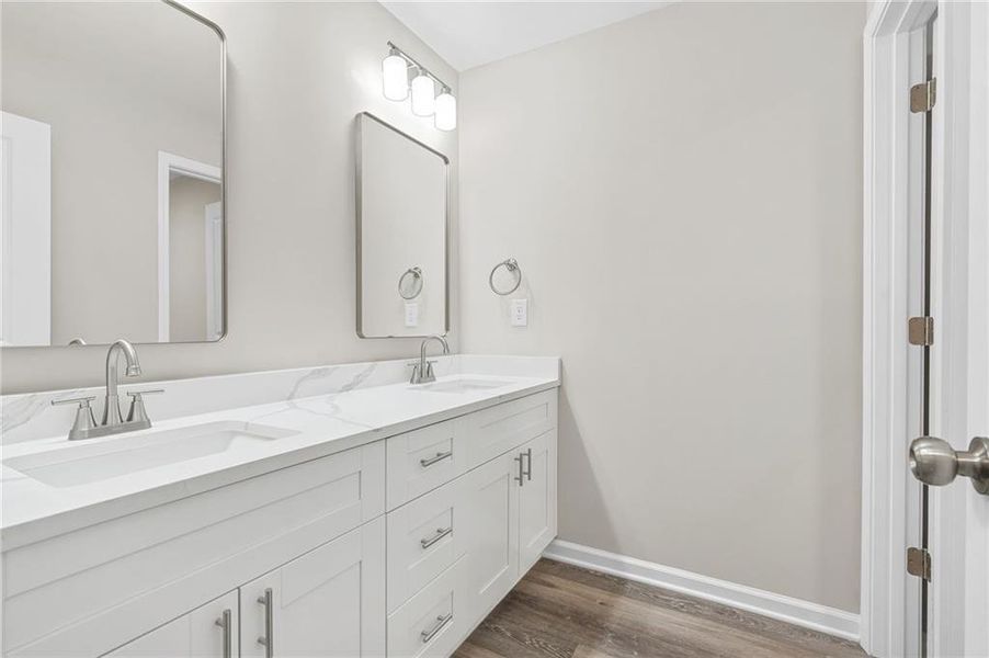 Furnished interior view inside a new home in , Stockbridge (Image 12).