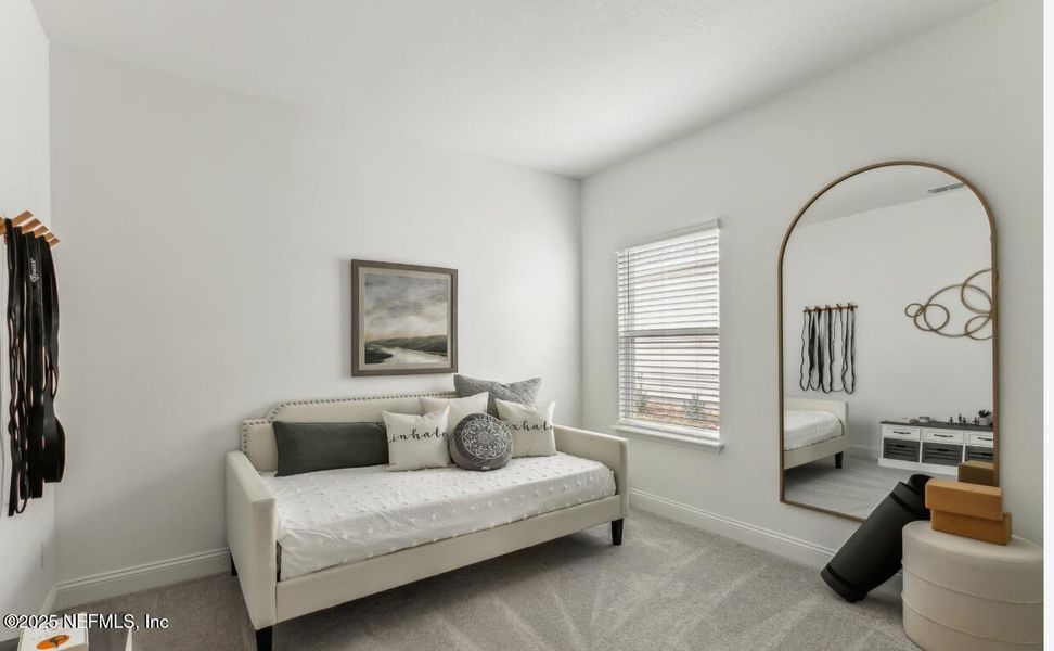 Furnished interior view inside a new home in Edenbrooke at Hyland Trail | 55+: Edenbrooke at Hyland Trail 60s, Green Cove Springs (Image 13).