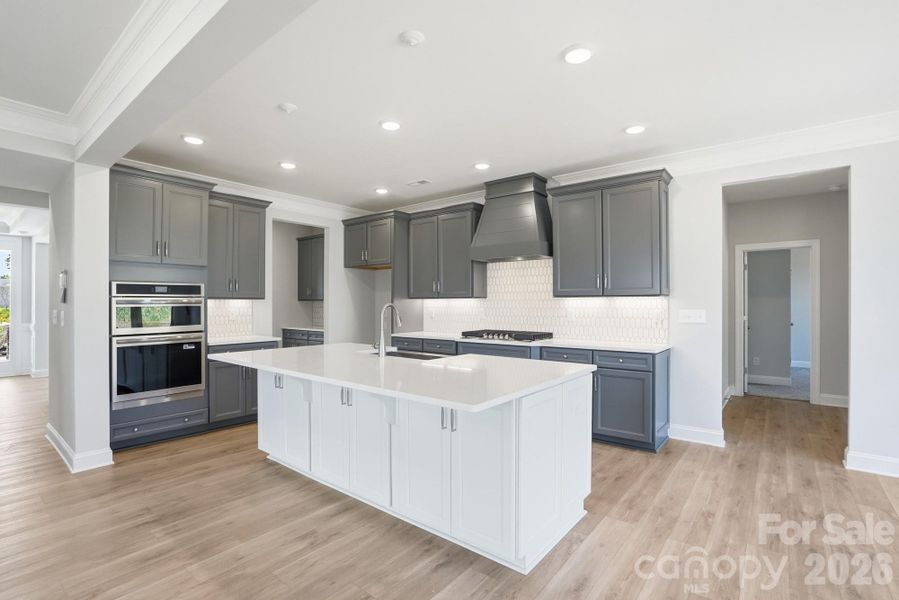 Furnished interior view inside a new home in Robinson Oaks, Gastonia (Image 13).