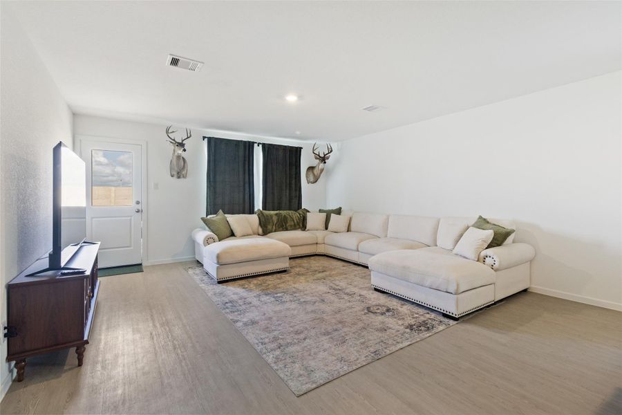 Furnished interior view inside a new home in Samara, League City (Image 17).