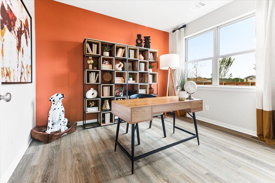 Furnished interior view inside a new home in Solterra Texas, Mesquite (Image 25).