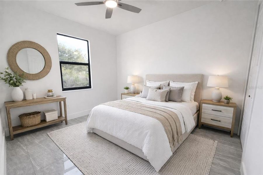 Furnished interior view inside a new home in , Lehigh Acres (Image 11).