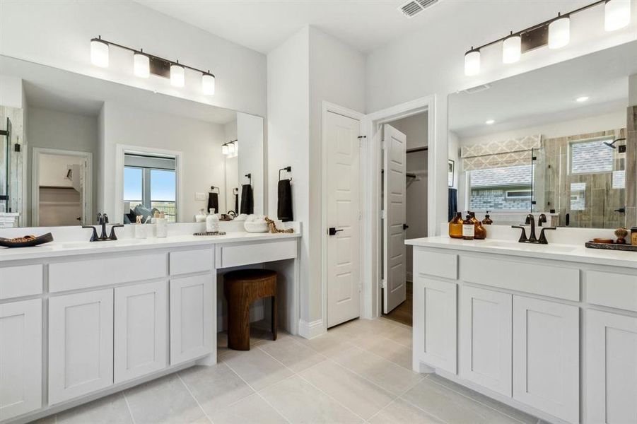 Furnished interior view inside a new home in Westside Preserve, Midlothian (Image 31).