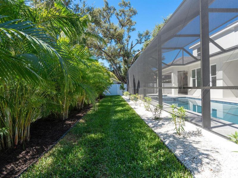 Exterior details and patio area of a home in , Sarasota (Image 25). Exterior details and patio area of a home in , Sarasota (Image 25).