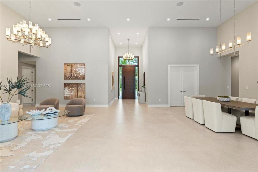 Furnished interior view inside a new home in , Miami (Image 11). Furnished interior view inside a new home in , Miami (Image 11).