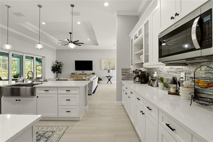 Furnished interior view inside a new home in , Rotonda West (Image 14).