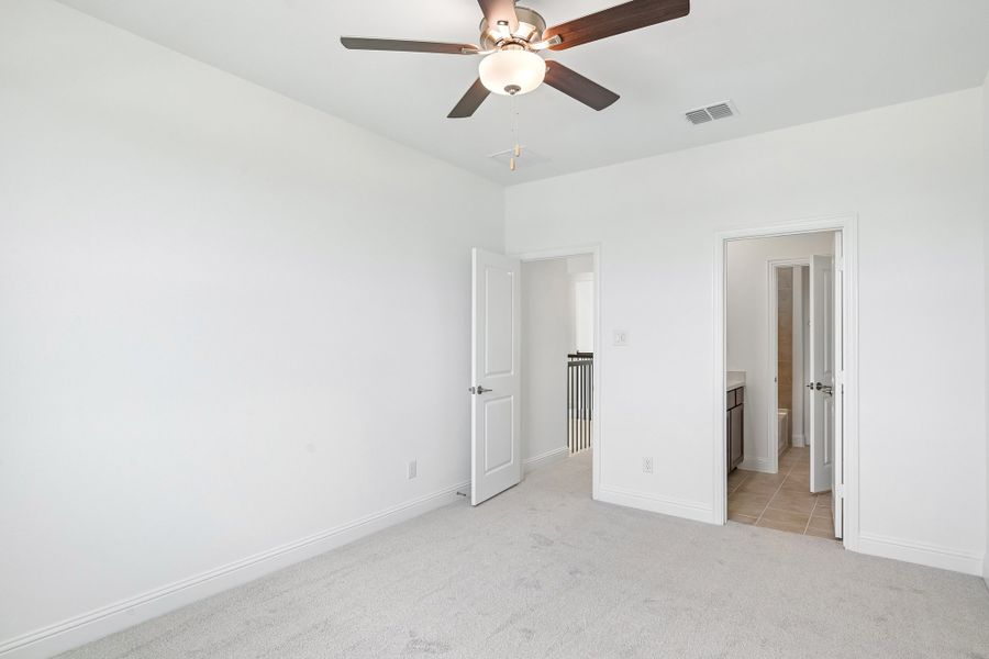 Spacious, unfurnished interior of a new home in The Ranch at Uptown Celina, Celina (Image 42).