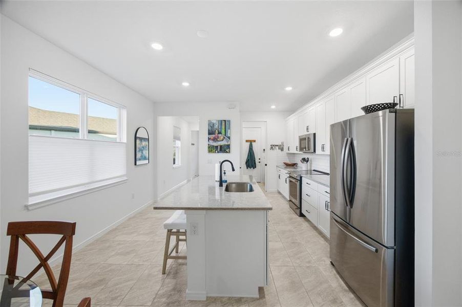 Furnished interior view inside a new home in Del Webb Stone Creek, Ocala (Image 10). Furnished interior view inside a new home in Del Webb Stone Creek, Ocala (Image 10).