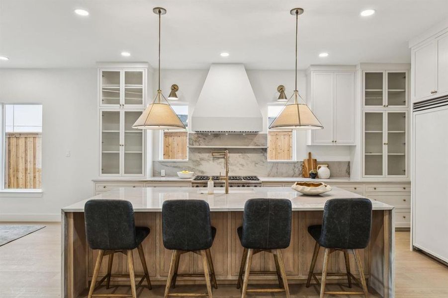 Furnished interior view inside a new home in , Dallas (Image 17).