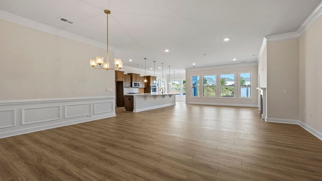 Spacious, unfurnished interior of a new home in Whitehawk Meadows, Travelers Rest (Image 23).