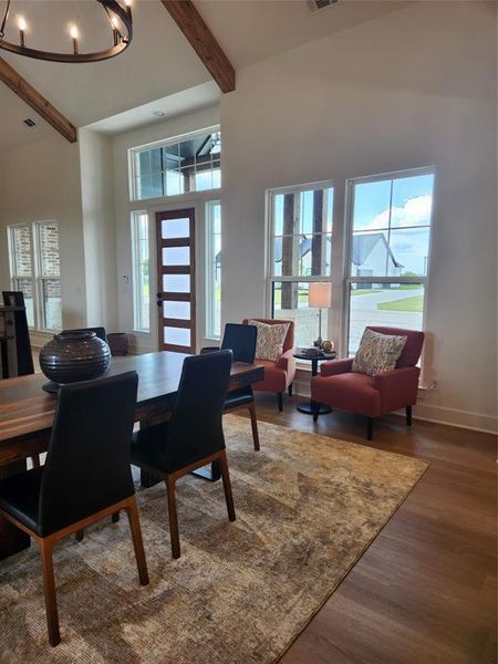 Furnished interior view inside a new home in , Caddo Mills (Image 8).
