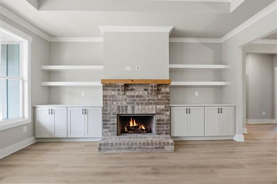 Furnished interior view inside a new home in , Statham (Image 45).