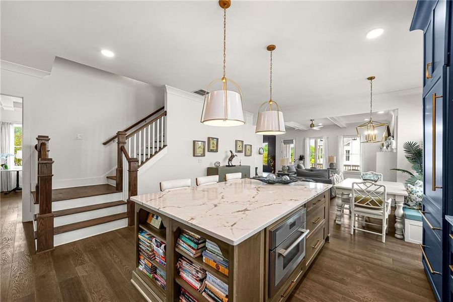 Furnished interior view inside a new home in , Milton (Image 18).