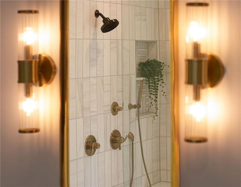 Close-up of interior finishes inside a home in , Atlanta (Image 23).