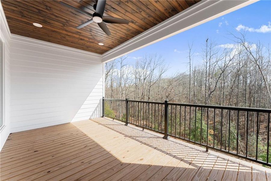Exterior details and patio area of a home in , Cleveland (Image 36).