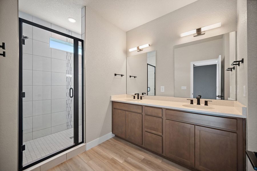 Furnished interior view inside a new home in Pony Park, Colorado Springs (Image 11).