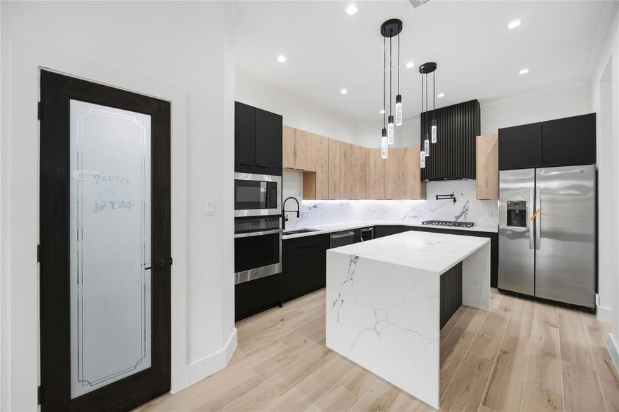 Beautiful modern designed kitchen Beautiful modern designed kitchen
