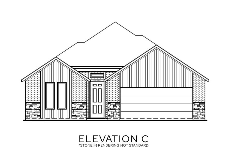 Representative rendering of the exterior for the The Alamo by Lillian Custom Homes (Image 20). Representative rendering of the exterior for the The Alamo by Lillian Custom Homes (Image 20).